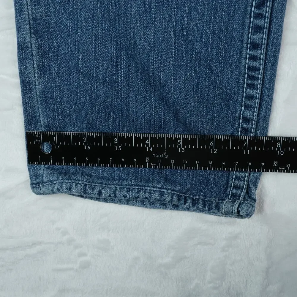 True Religion Jeans Mens 33x30 (Fit 32x28) Micky Big T Skinny World Tour‎